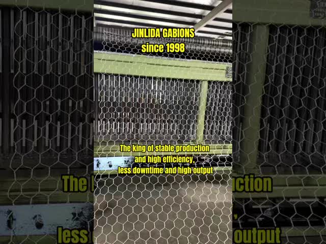 Jinlida Gabion Mesh Machine: Stable & Efficient Since 1998