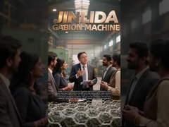 อุปกรณ์เครือข่ายแกบิออน (Gbion Mesh) อัจฉริยะ CNC ที่ใช้ IoT