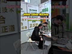 เครื่องจักรทำเกเบี้ยน JINLIDA เข้าร่วมงาน Anping International Wire Mesh Expo!