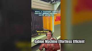 ความคิดเห็นของลูกค้า: เครื่อง Gabion ทำงานได้อย่างราบรื่นและมีประสิทธิภาพ