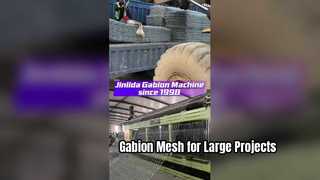 ตาข่ายและเครื่อง Gabion คุณภาพสูง | JINLIDA สำหรับโครงสร้างพื้นฐาน ความลาดชัน และการป้องกันตลิ่ง