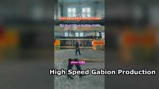 เครื่องเกเบี้ยนความเร็วสูงสำหรับงานหนักสำหรับการผลิตต่อเนื่อง