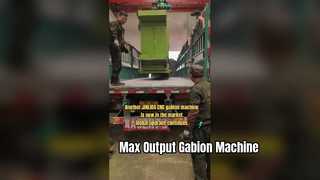 JINLIDA การจัดส่งเครื่องตาข่าย Gabion CNC | เครื่องเกเบี้ยนความเร็วสูงเพื่อผลผลิตที่สูงขึ้น
