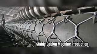 เครื่อง Gabion ทำงานได้อย่างราบรื่น | สร้างขึ้นเพื่อการผลิตที่มั่นคง