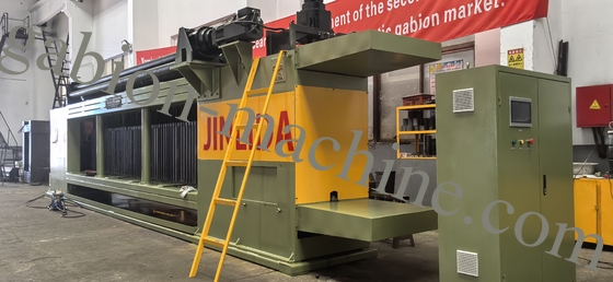 ซื้อ Jinlida CNC Gabion Mesh Machine 80x100 & 100x120 - อุปกรณ์การผลิตเครือ Gabion อัตโนมัติที่ใช้งานหนัก มีประสิทธิภาพสูง และมีความฉลาดที่มีอายุการใช้งานยาวนาน การผลิตออนไลน์