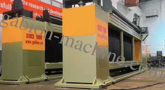 ซื้อ JINLIDA CNC-5300 เครื่องเชื่อมกระเป๋าสตางค์แกบิออน CNC หนัก 5300mm ความกว้าง Double Twist Mesh อุปกรณ์การผลิต การผลิตออนไลน์