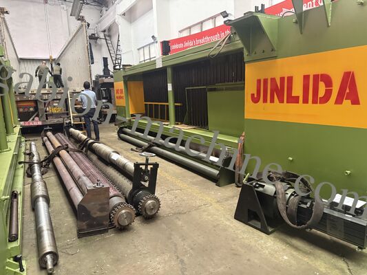 ซื้อ JINLIDA CNC Gabion Mesh Machine สําหรับสาย PVC ที่เคลือบ การผลิตออนไลน์
