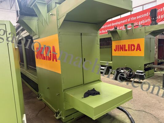 ซื้อ เครื่องทำตาข่ายเกเบี้ยน CNC สำหรับงานหนักสำหรับการผลิตลวดอย่างต่อเนื่อง การผลิตออนไลน์