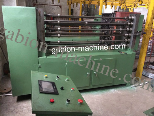 ซื้อ เครื่องตาข่ายโลหะหกเหลี่ยมที่มีประสิทธิภาพสูงสำหรับการทำ Gabion Mesh Spiral Coil การผลิตออนไลน์