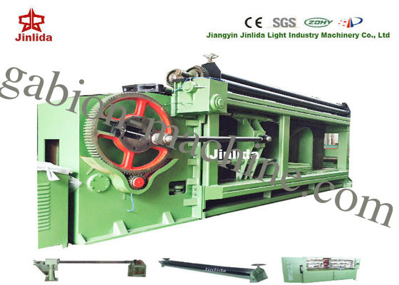 ซื้อ อัตโนมัติคู่บิดตาข่ายหกเหลี่ยม Gabion เครื่องควบคุม PLC เอาท์พุท 225m / h การผลิตออนไลน์