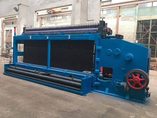 ซื้อ 195m / H 4.0mm Three Twist Gabion Wire Mesh Machine หกเหลี่ยม การผลิตออนไลน์