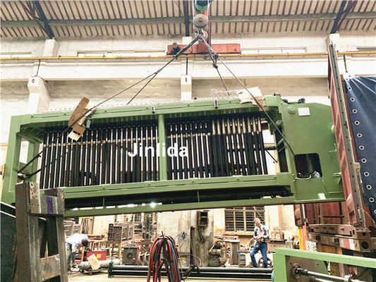 ซื้อ เครื่อง Gabion ทำลวดตาข่ายหกเหลี่ยมเคลือบสังกะสีหรือ PVC ขนาด 100x120 มม การผลิตออนไลน์