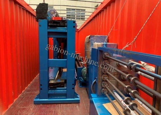 ซื้อ เครื่องทำตาข่ายหกเหลี่ยมความเร็วสูง Gabion อัตโนมัติ 100 * 120mm การผลิตออนไลน์
