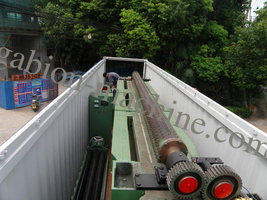 แมกกาซีนเครื่องเรโน Gabion ตาข่ายเคลือบ / Gabion ที่นอนด้วยระบบน้ำมันอัตโนมัติ